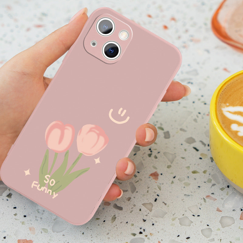 Tulip Silicone iPhone Case