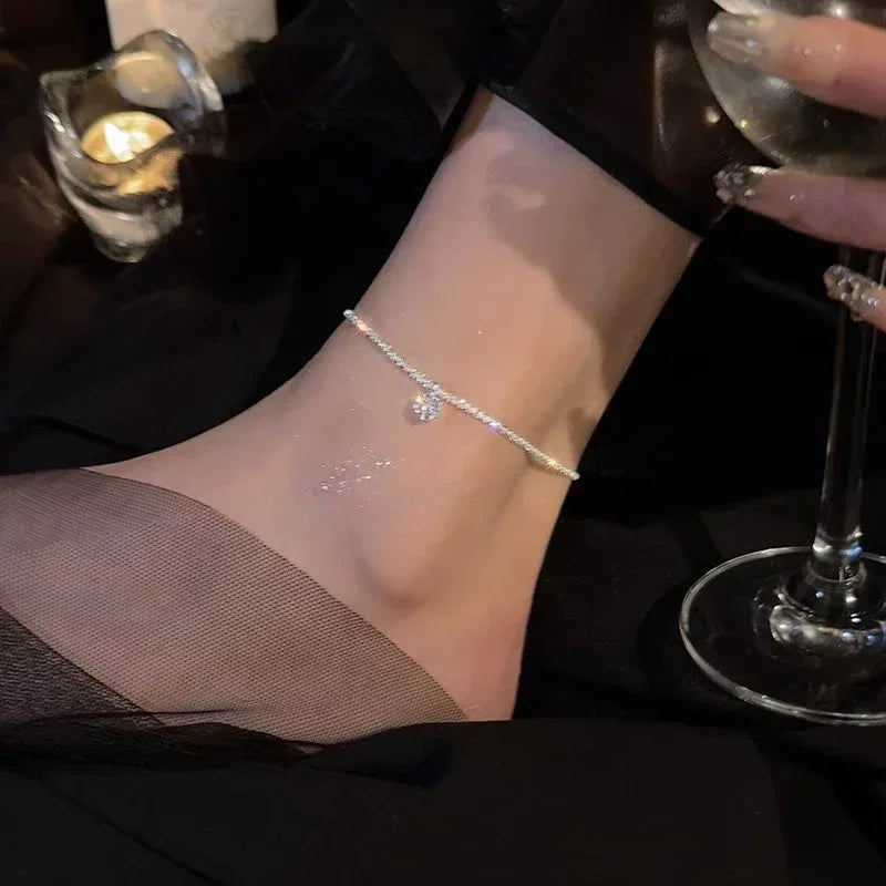 retro-multi-layer-tassel-anklet - Viexta