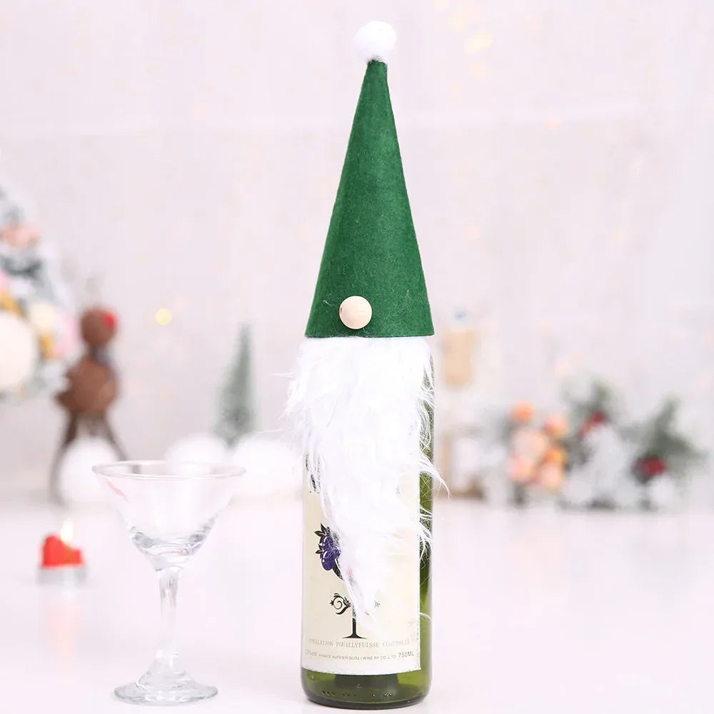 christmas-decorations-christmas-wine-bottle-socks - Viexta