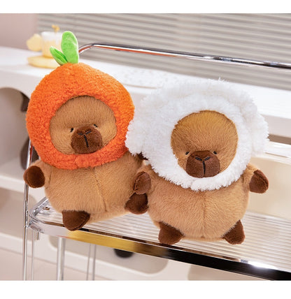 Capabala Capybara Wearing Plush Toys