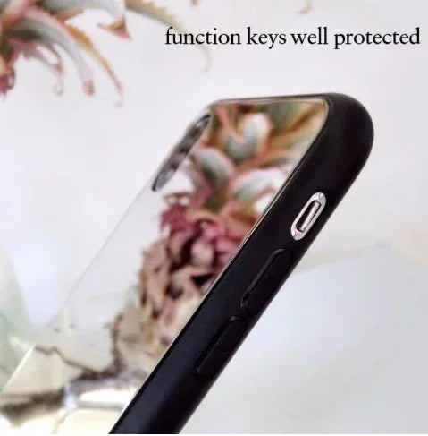 IPhone mirror phone case with self-timer glass case - Viexta