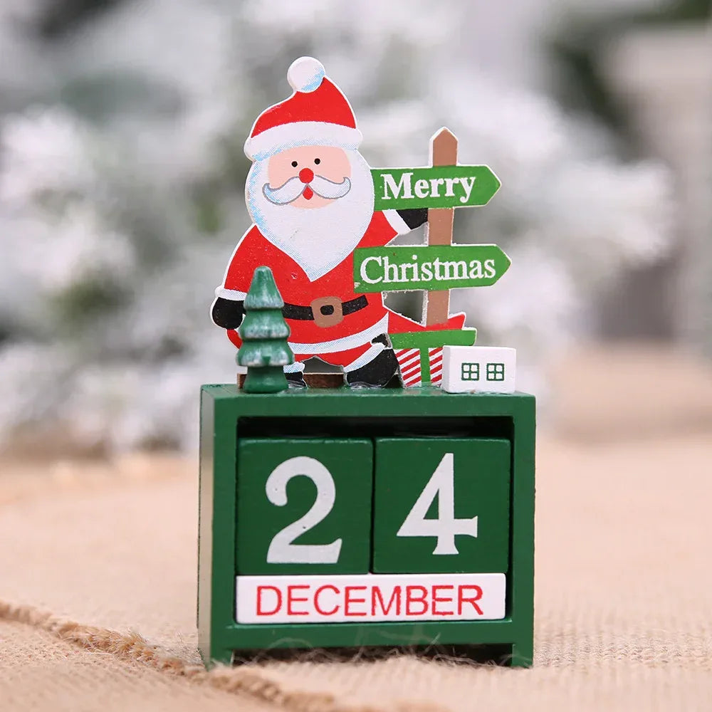 christmas-wooden-calendar-decorations - Viexta