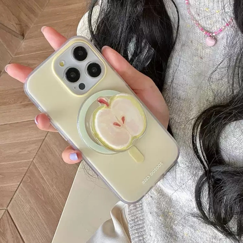 Solid Color Magnetic iPhone Case