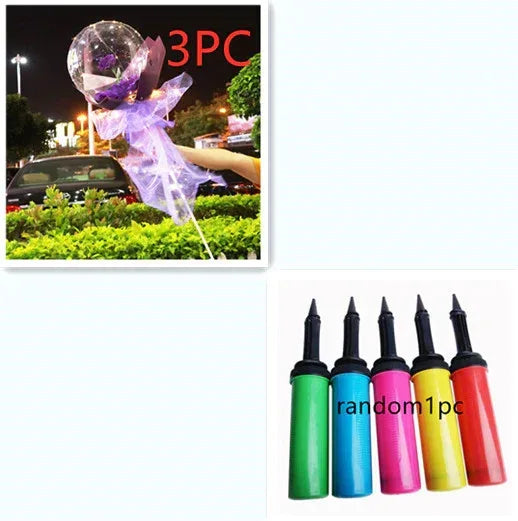 LED Luminous Balloon Rose Bouquet - Viexta