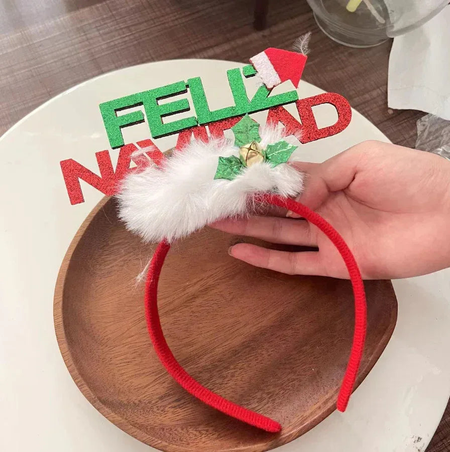 Christmas With Light Headband Snowflake - Viexta
