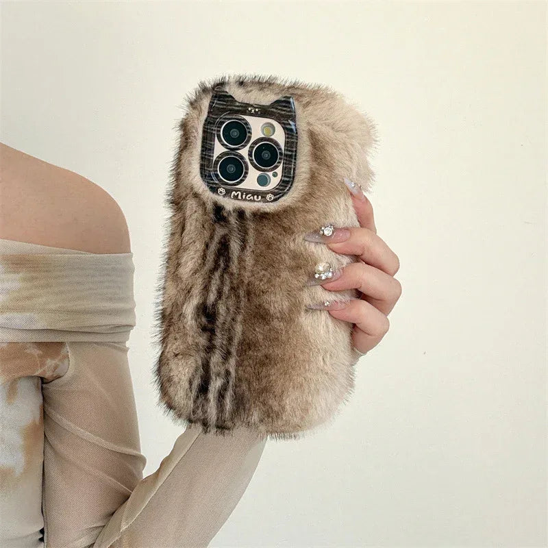 Creative Plush Anti-drop iPhone Case - Viexta