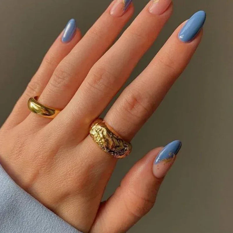 Titanium Steel Crater Ring - Viexta