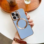 Solid Color Magnetic Lens Protector iPhone case - Viexta