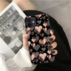 Heart Printing iPhone Case - Viexta