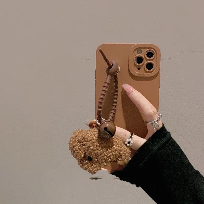 plush-retro-brown-teddy-iphone-case - Viexta