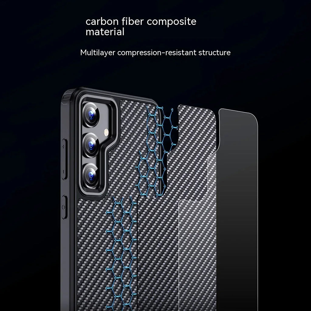Aramid Fiber Frosted Samsung S23 Series Case - Viexta