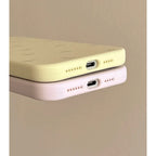 bow-liquid-silicone-skin-feeling-iphone-case - Viexta