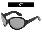 Large Rim Exaggerated Internet-famous Sunglasses - Viexta