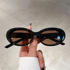 Retro Oval Sunglass