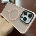 Solid Color Magnetic Frosted iPhone Case - Viexta