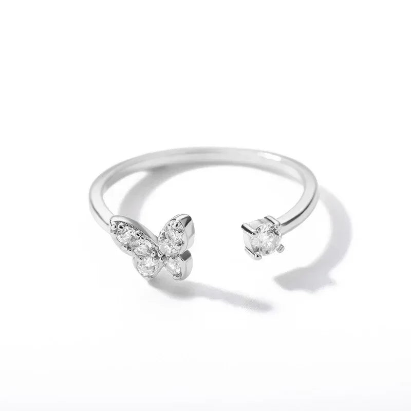 Zircon Butterfly Ring - Viexta