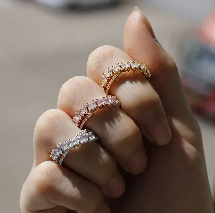 Zircon Infinity Ring - Viexta