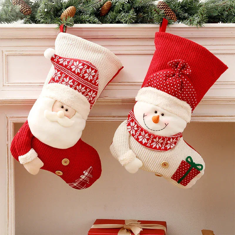 christmas-decorations-christmas-knitted-socks - Viexta