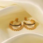 Versatile C- Shaped Double-layer Balls Hoops - Viexta