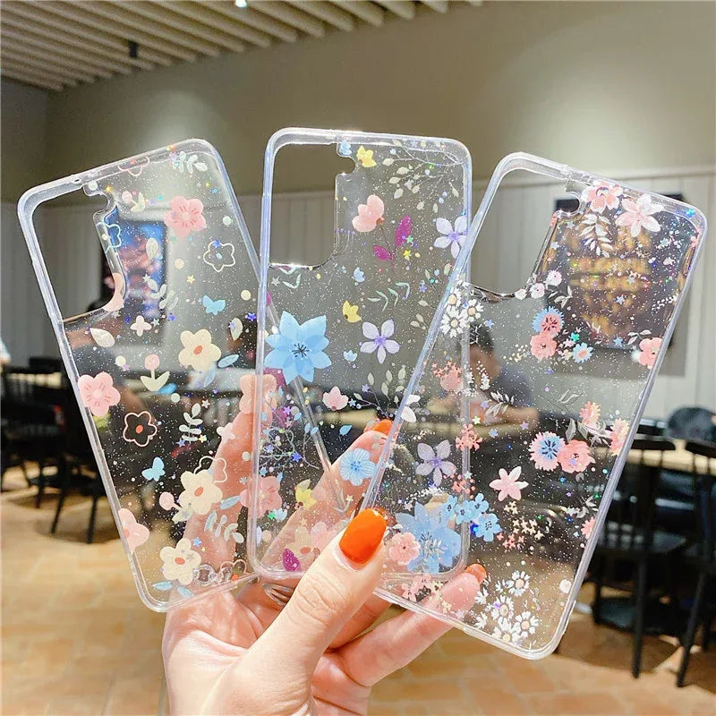minimalist-floral-samsung-case - Viexta