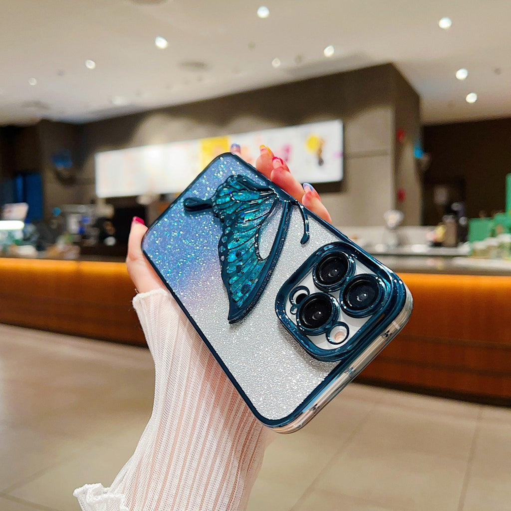Glitter Meng Die Quicksand iPhone Case - Viexta
