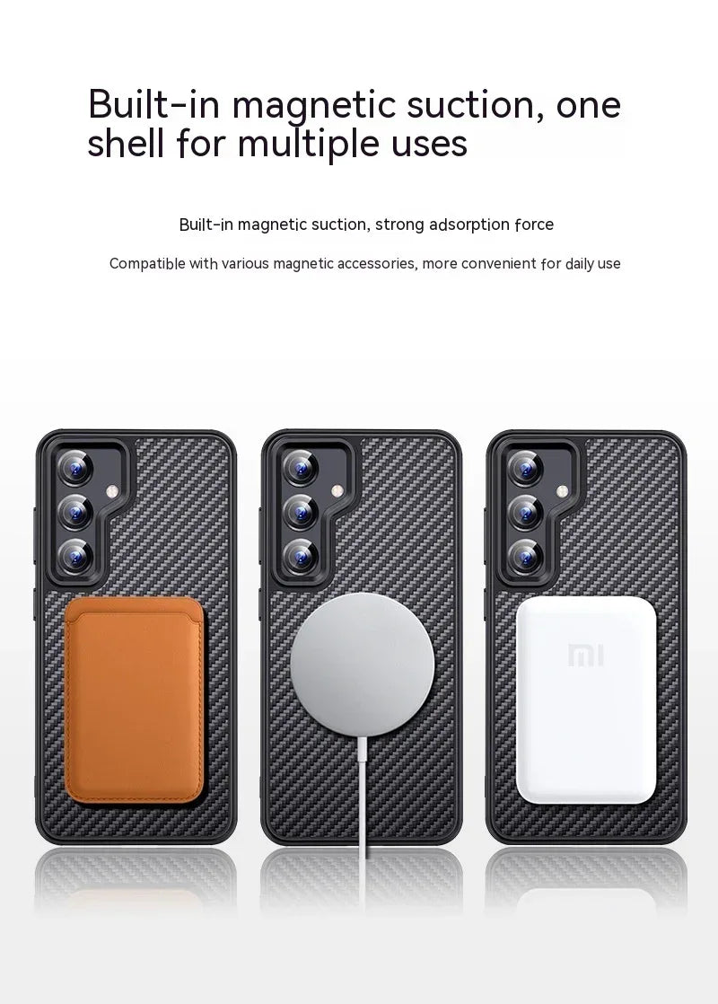 Aramid Fiber Frosted Samsung S23 Series Case - Viexta
