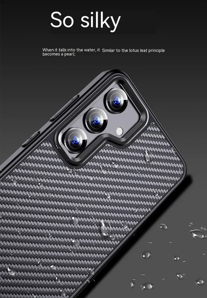 Aramid Fiber Frosted Samsung S23 Series Case - Viexta