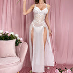 lingerie-sling-deep-v-neck-triangle-cup-sexy-slit-dress