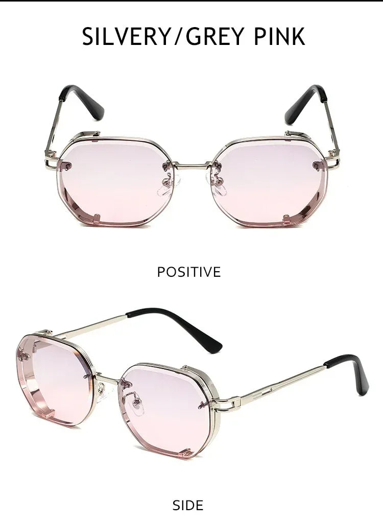 metal-edge-square-frame-sunglasses - Viexta