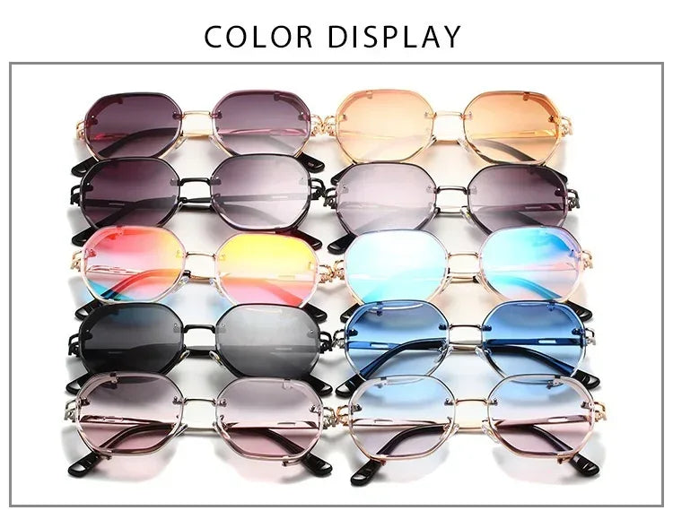 metal-edge-square-frame-sunglasses - Viexta