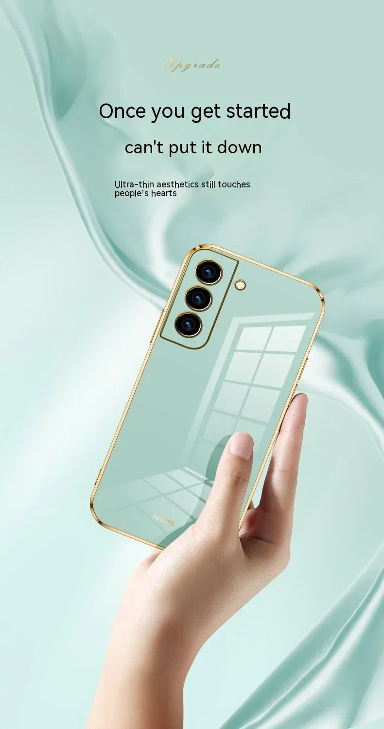 Straight Edge Drop-resistant Samsung S and A series Phone Case - Viexta