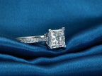 Four-claw Simulation Diamond Ring - Viexta