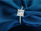 Four-claw Simulation Diamond Ring - Viexta