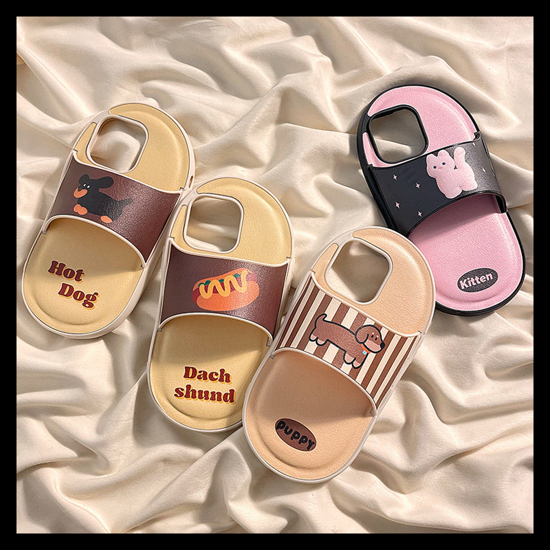 Cartoon Slippers iPhone Case