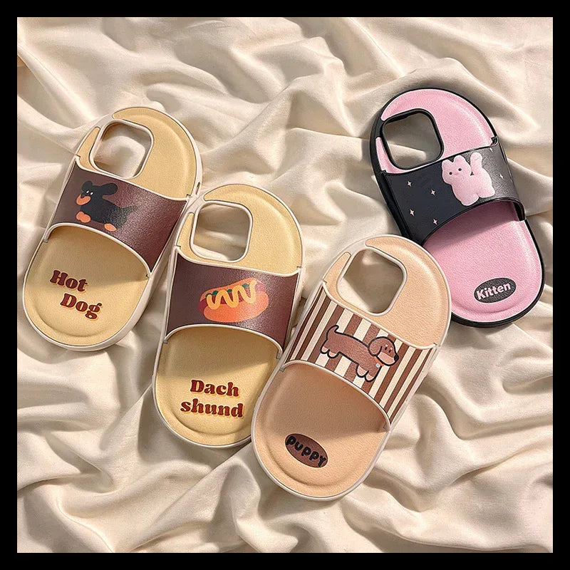 Cartoon Slippers iPhone Case - Viexta
