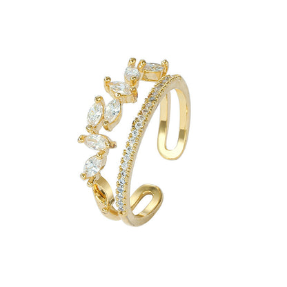 Layered Exquisite Athna Ring