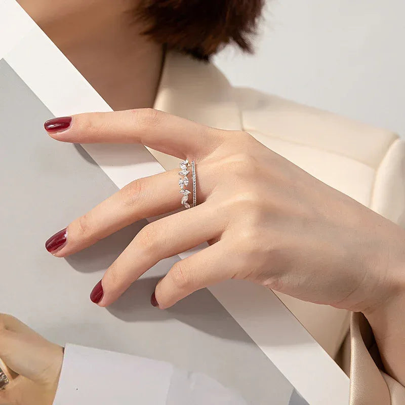 Layered Exquisite Athna Ring - Viexta