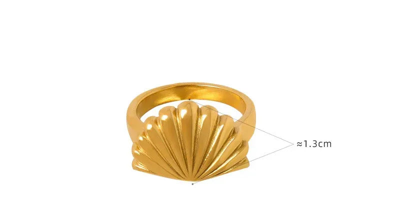 ocean-shell-scallop-ring - Viexta