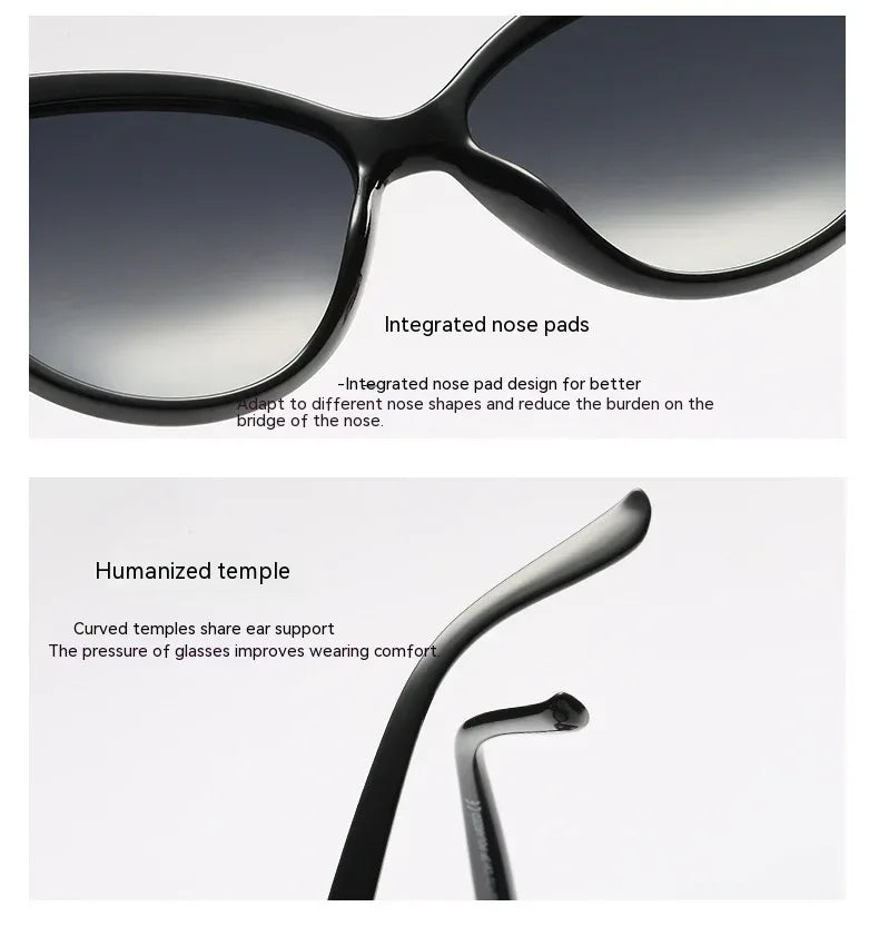 Personality Inlay Leather Polarized Sun Glasses - Viexta