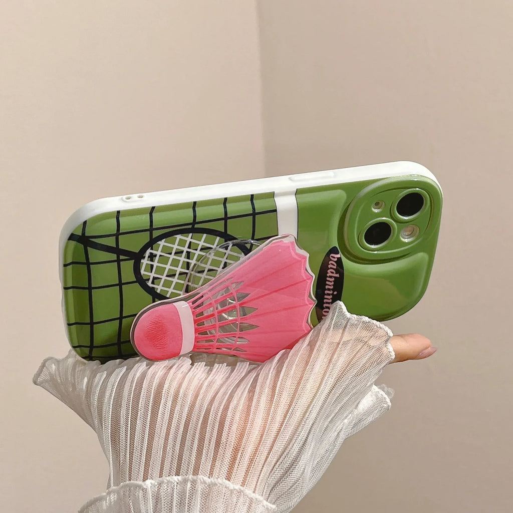 Badminton Bracket iPhone Case - Viexta