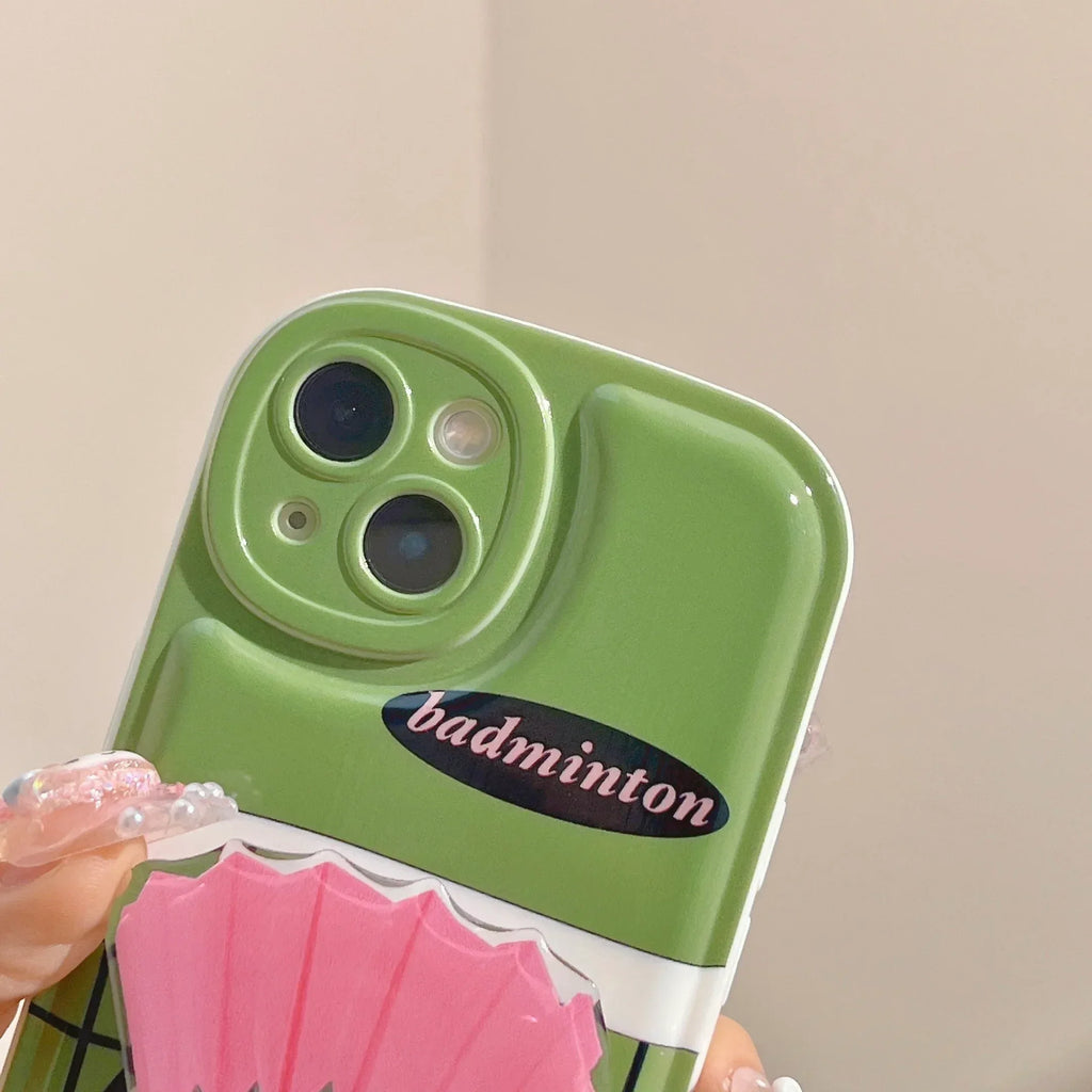 Badminton Bracket iPhone Case - Viexta