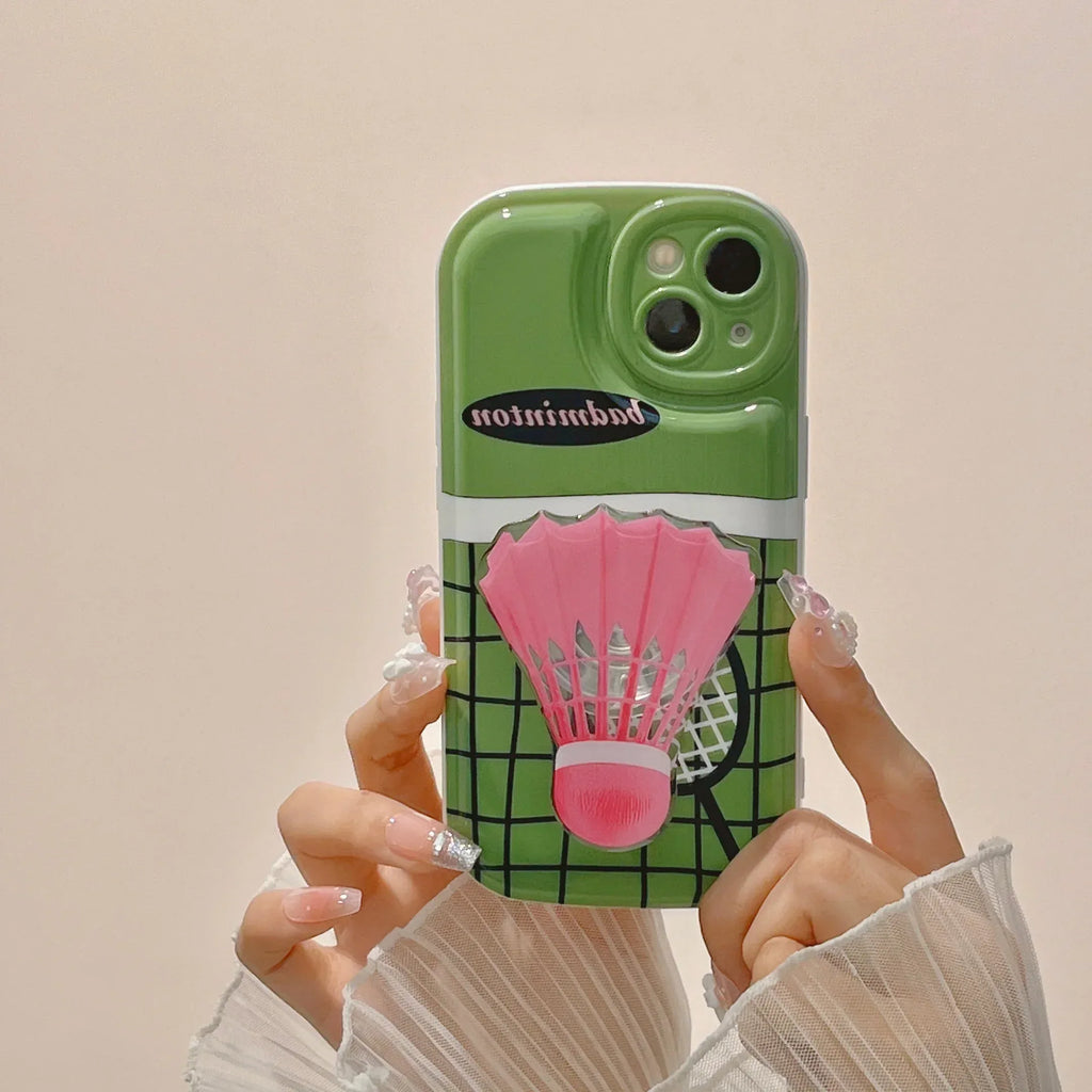 Badminton Bracket iPhone Case - Viexta