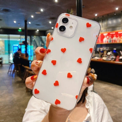 UV Printing Heart Mobile Phone Shell