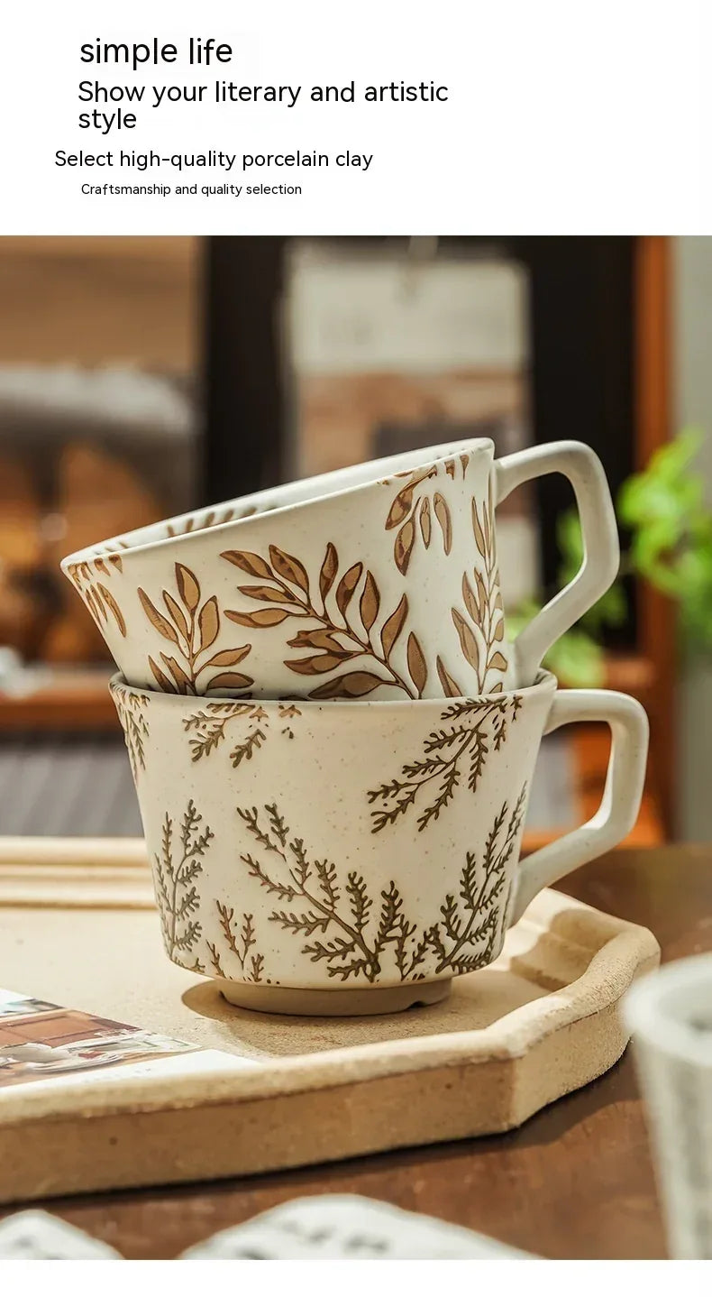 Minimalist Nordic Ceramic Home Hand-painted Mugs - Viexta