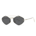 Metal Frameless SunGlasses