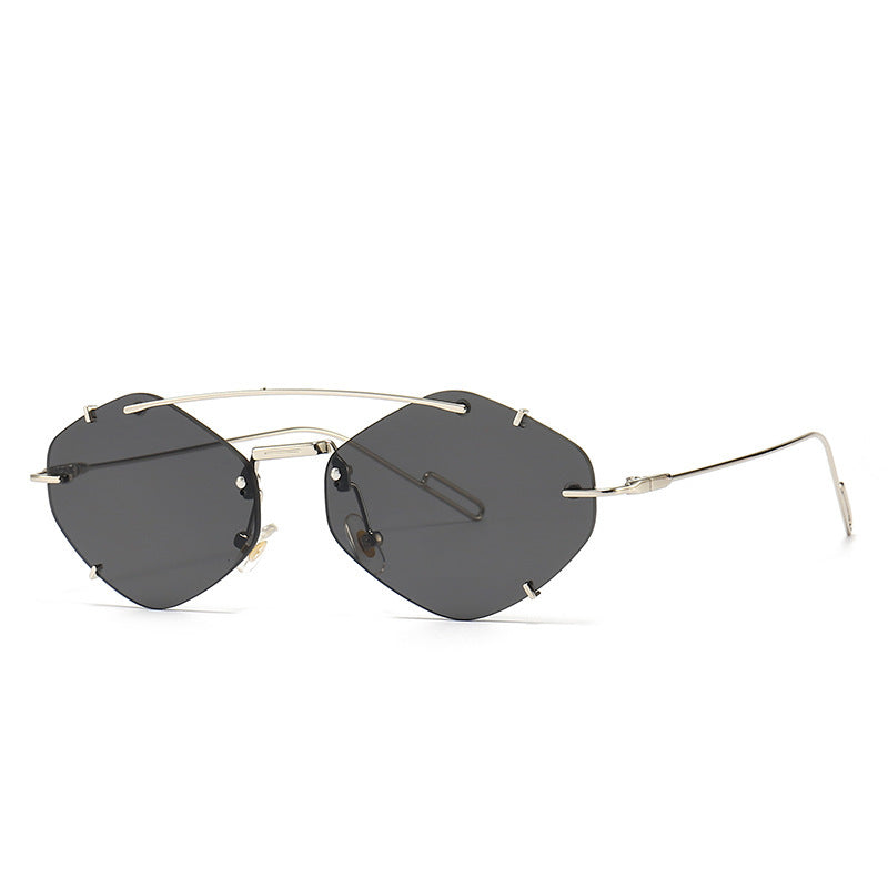 Metal Frameless SunGlasses