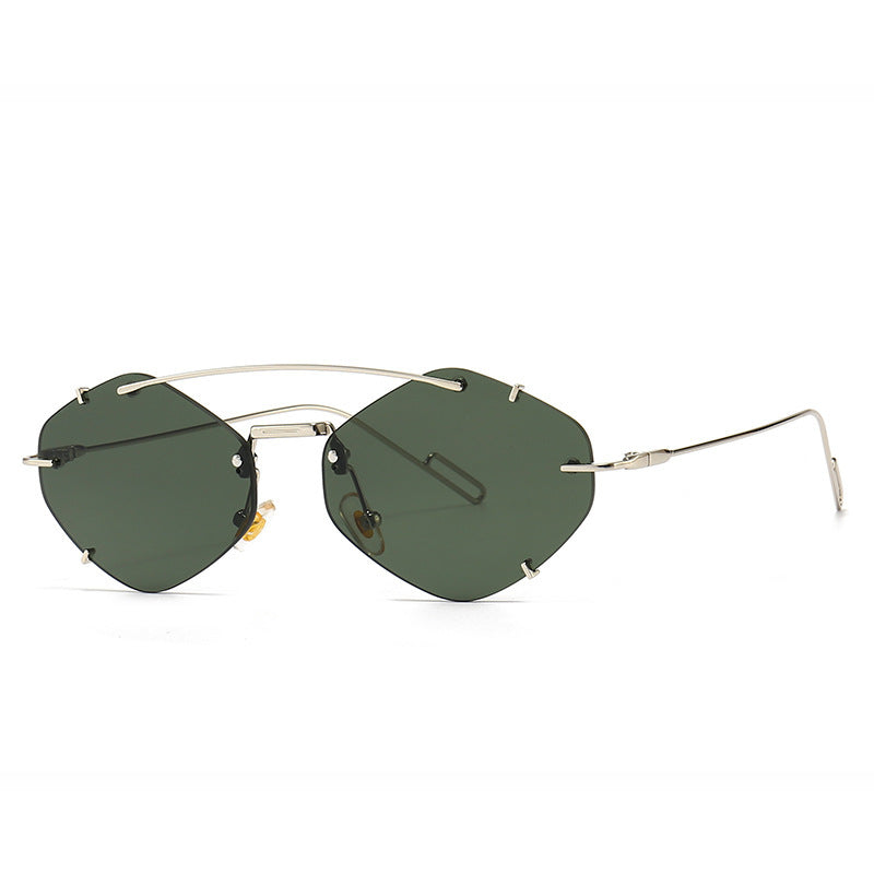 Metal Frameless SunGlasses