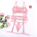 european-and-american-bowknot-nightclub-lingerie-suit - Viexta