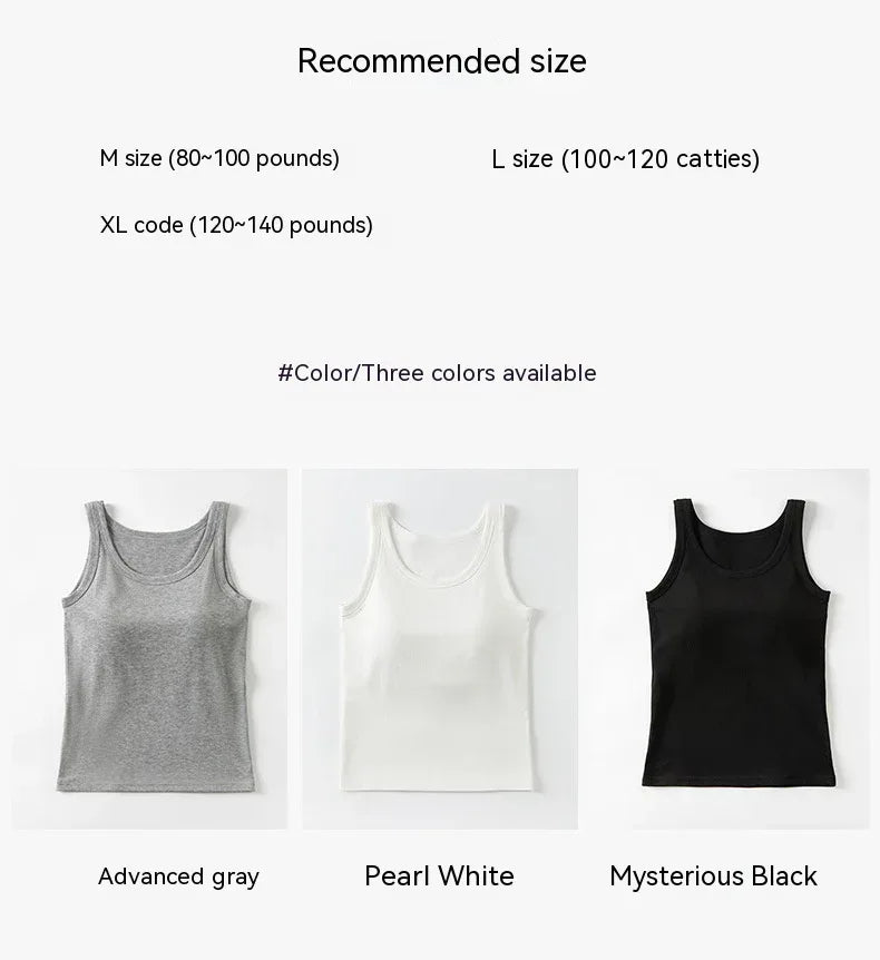 Cup Cover One-piece Tank Top - Viexta