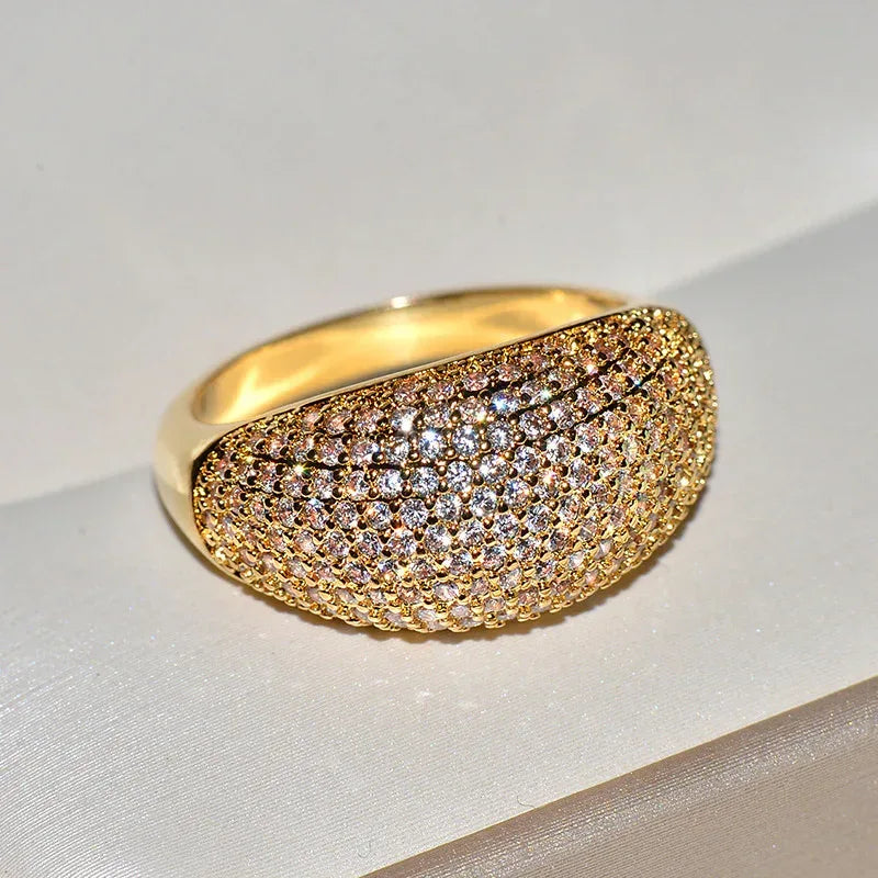 Starry Rhinestone Ring - Viexta